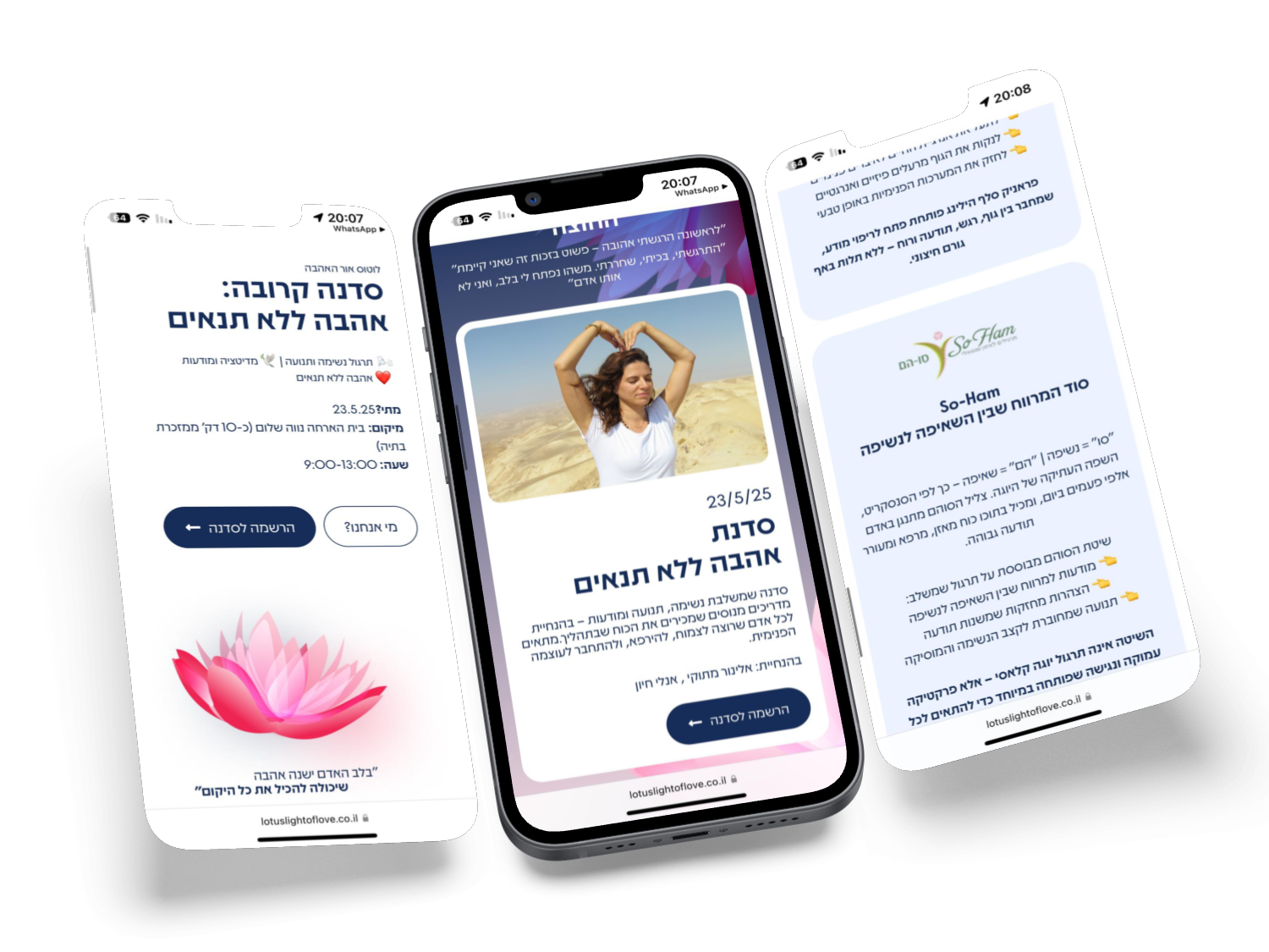 דף נחיתה הדמיה
